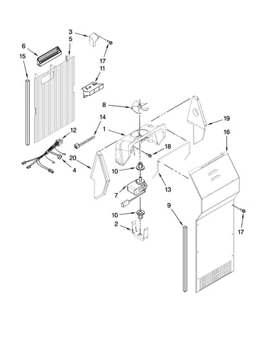 Air flow parts