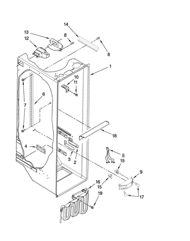 Refrigerator liner parts