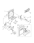 Dispenser front parts