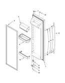 Refrigerator door parts