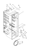 Refrigerator liner parts