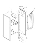 Refrigerator door parts