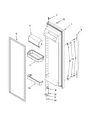 Refrigerator door parts