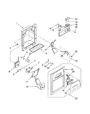 Dispenser front parts