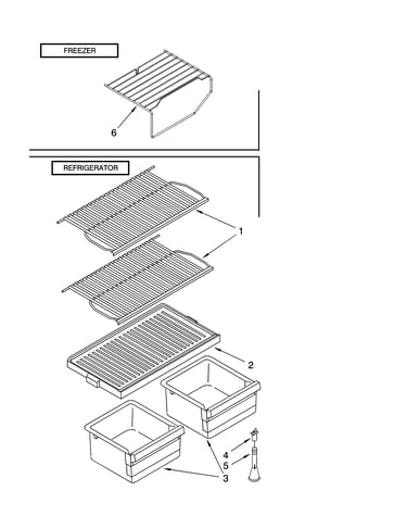 Shelf parts, optional parts