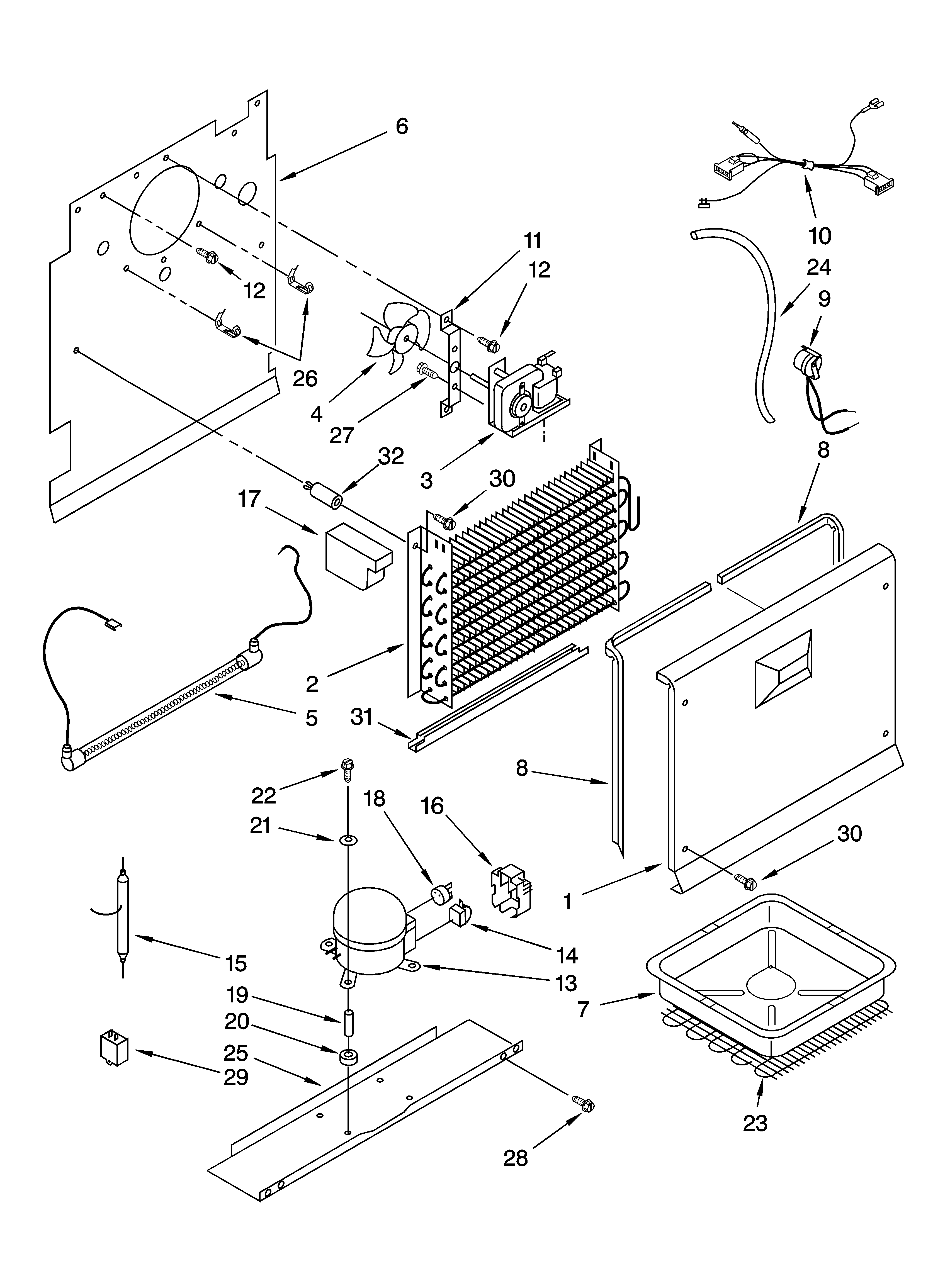 Unit parts, optional parts (not included)