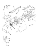 Icemaker parts, optional parts (not included)