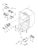 Refrigerator liner parts