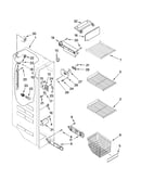 Freezer liner parts