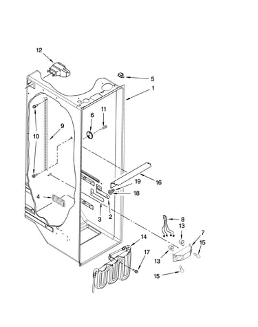 Refrigerator liner parts