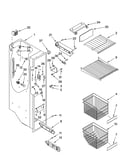 Freezer liner parts
