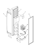 Freezer door parts