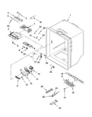 Refrigerator liner parts