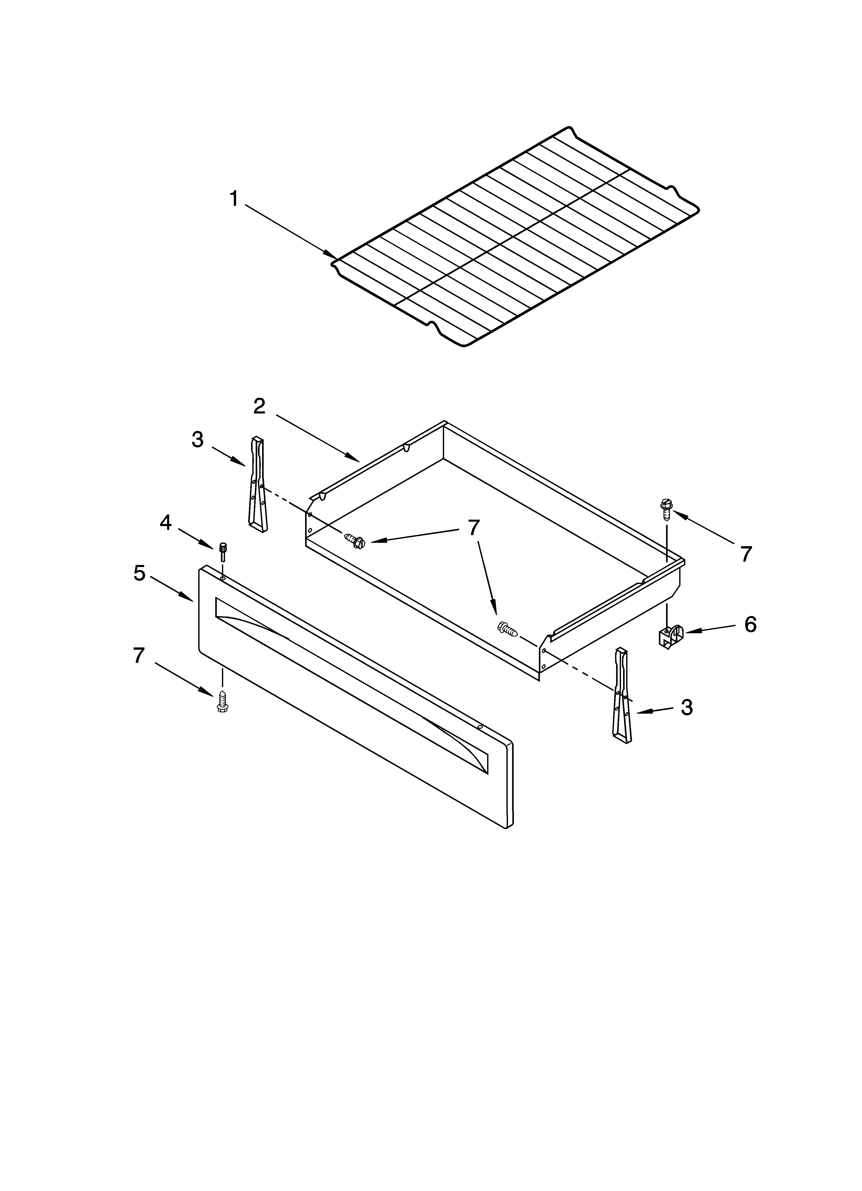 DRAWER & BROILER PARTS