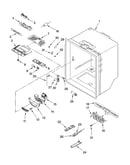 Refrigerator liner parts