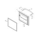 Freezer door parts