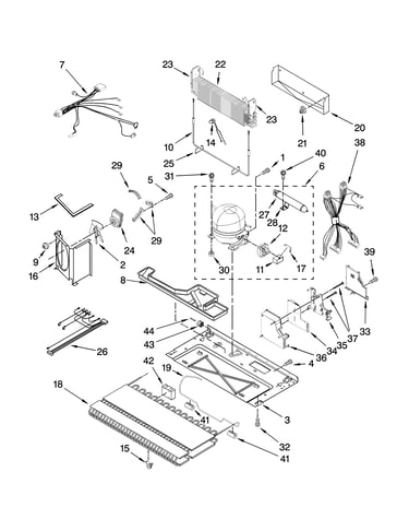 Unit parts, optional parts (not included)