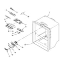 Refrigerator liner parts