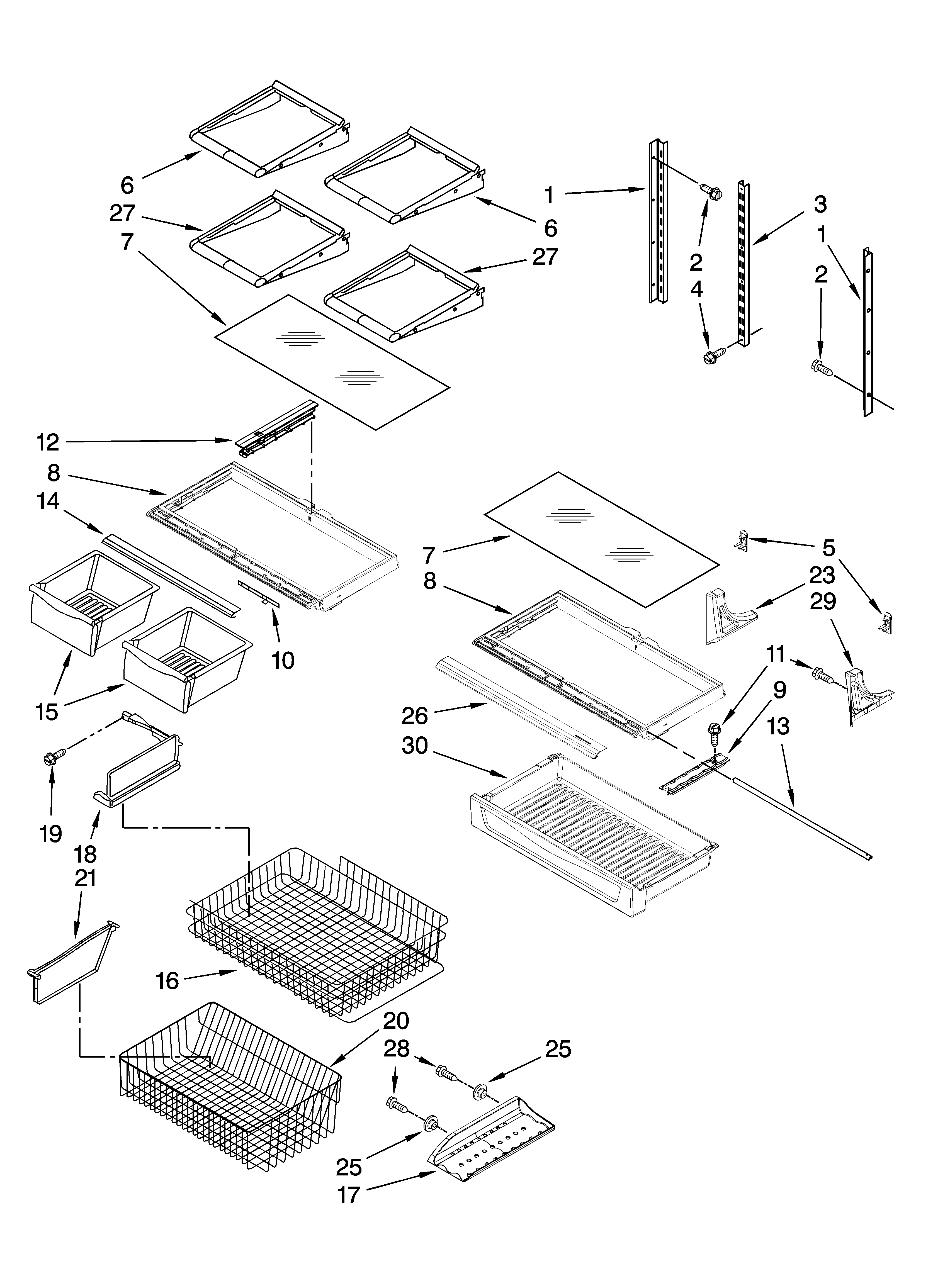 SHELF PARTS