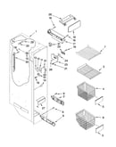 Freezer liner parts