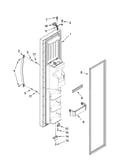 Freezer door parts