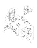 Dispenser front parts