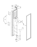 Freezer door parts