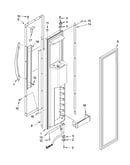 Freezer door parts