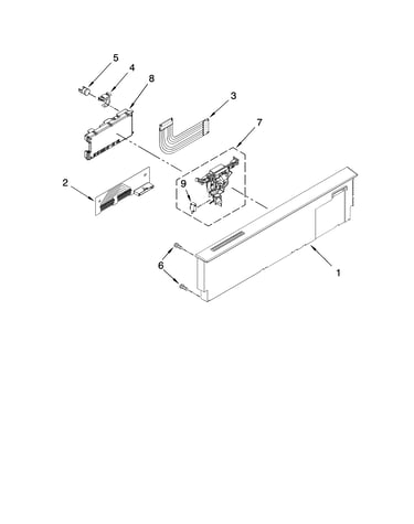 Control panel parts