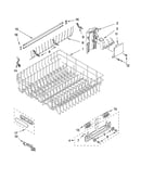 Upper rack and track parts