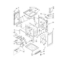 Whirlpool RF264LXSQ2 chassis parts diagram