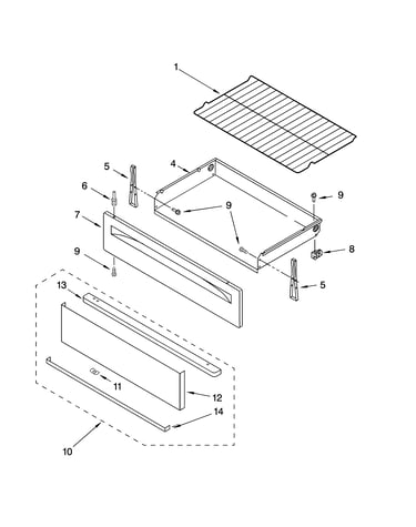 Drawer & broiler parts