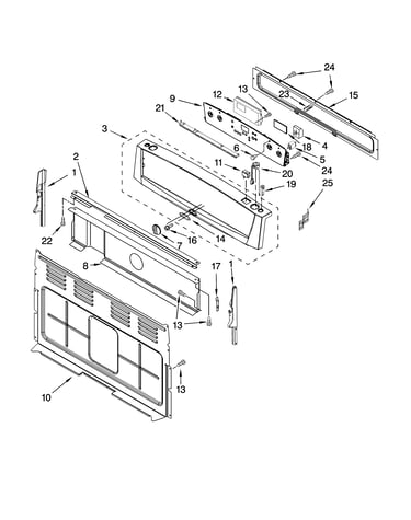 Control panel parts