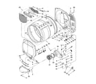Whirlpool WGD9400SB1 bulkhead parts diagram