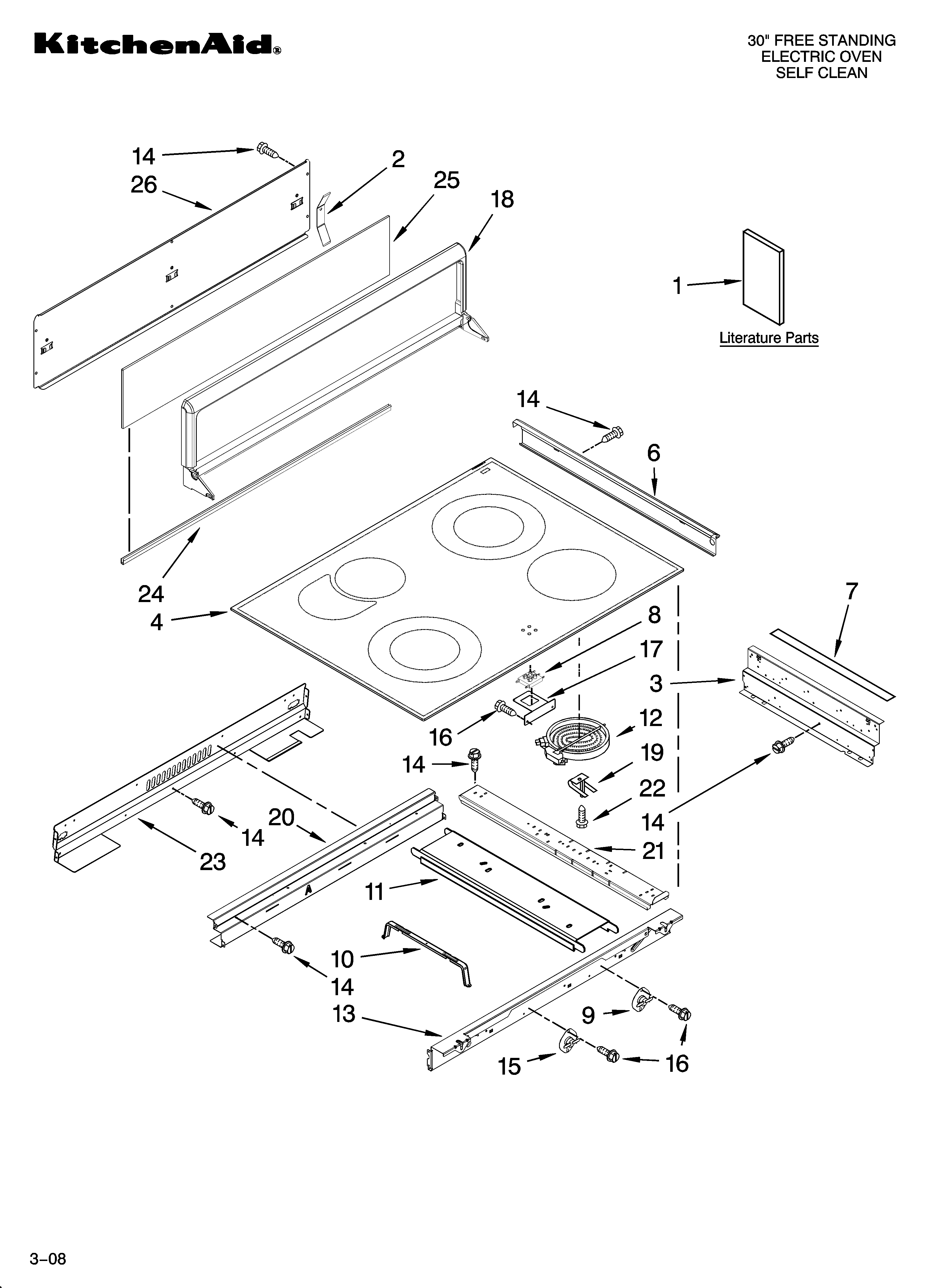 Cooktop parts