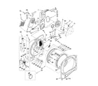 Whirlpool YWED6600VW0 bulkhead parts, optional parts (not included) diagram