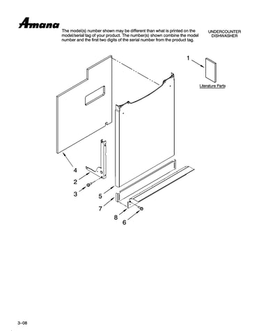 Door and panel parts