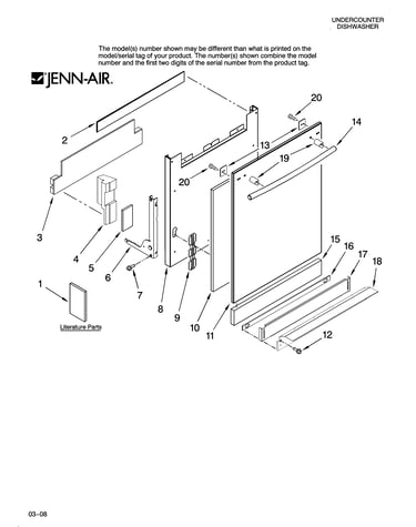 Door and panel parts
