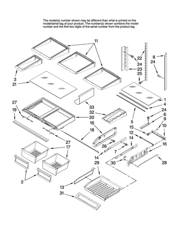 Shelf parts