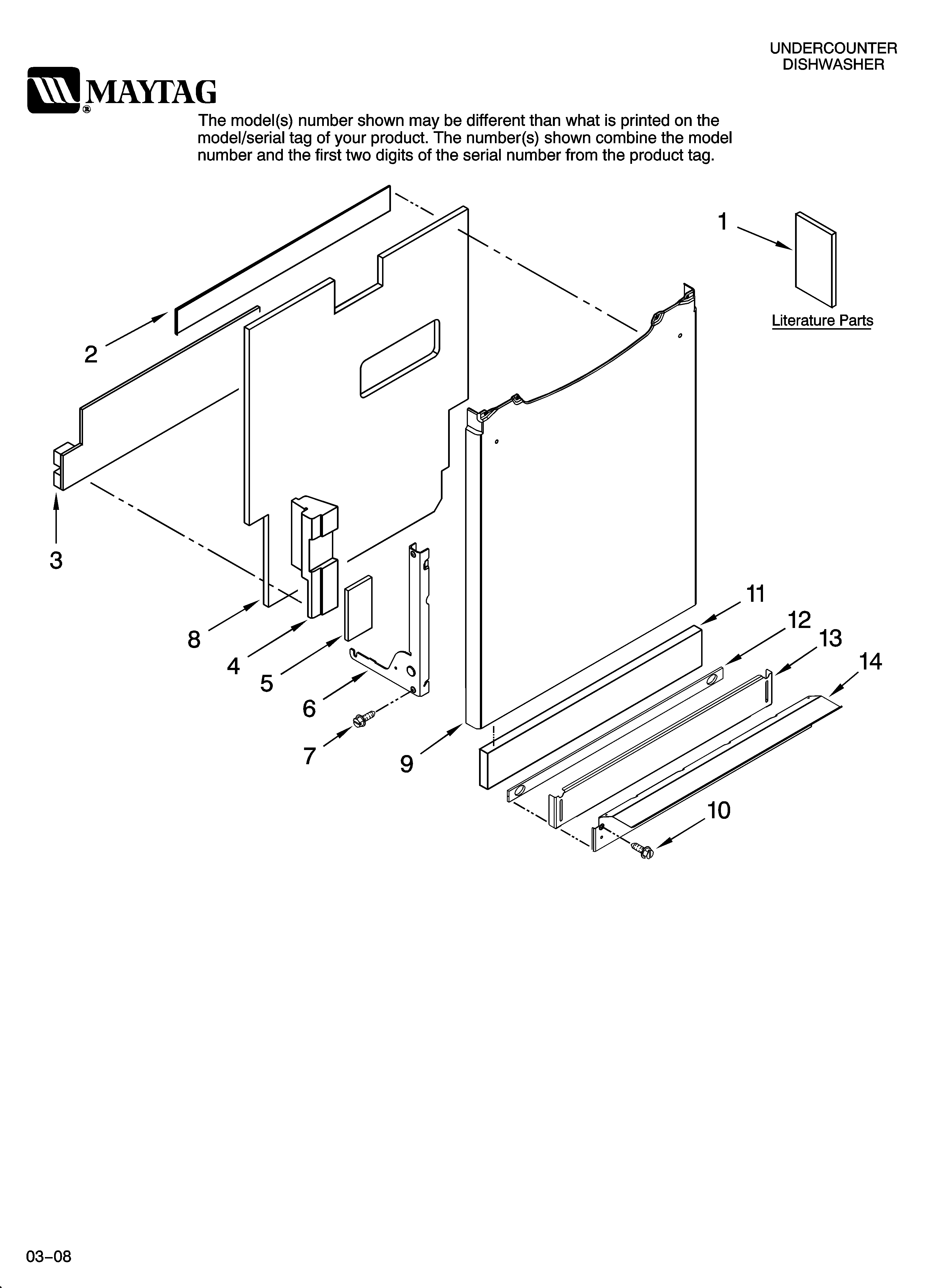 Door and panel parts