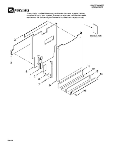 Door and panel parts