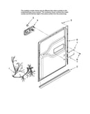 Door and latch parts
