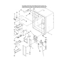 Maytag MFI2569VEM10 refrigerator liner parts diagram