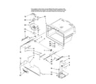 Maytag MFI2569VEW10 freezer liner parts diagram