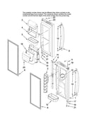 Refrigerator door parts