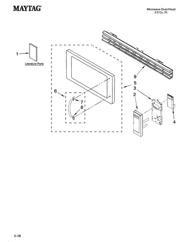 Control panel parts