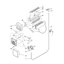 Whirlpool ED2VHEXTQ01 icemaker parts, optional parts (not included) diagram