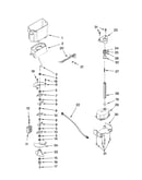 Motor and ice container parts