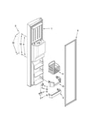 Freezer door parts