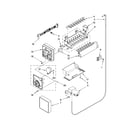 Whirlpool GS6NVEXSA03 icemaker parts, optional parts (not included) diagram